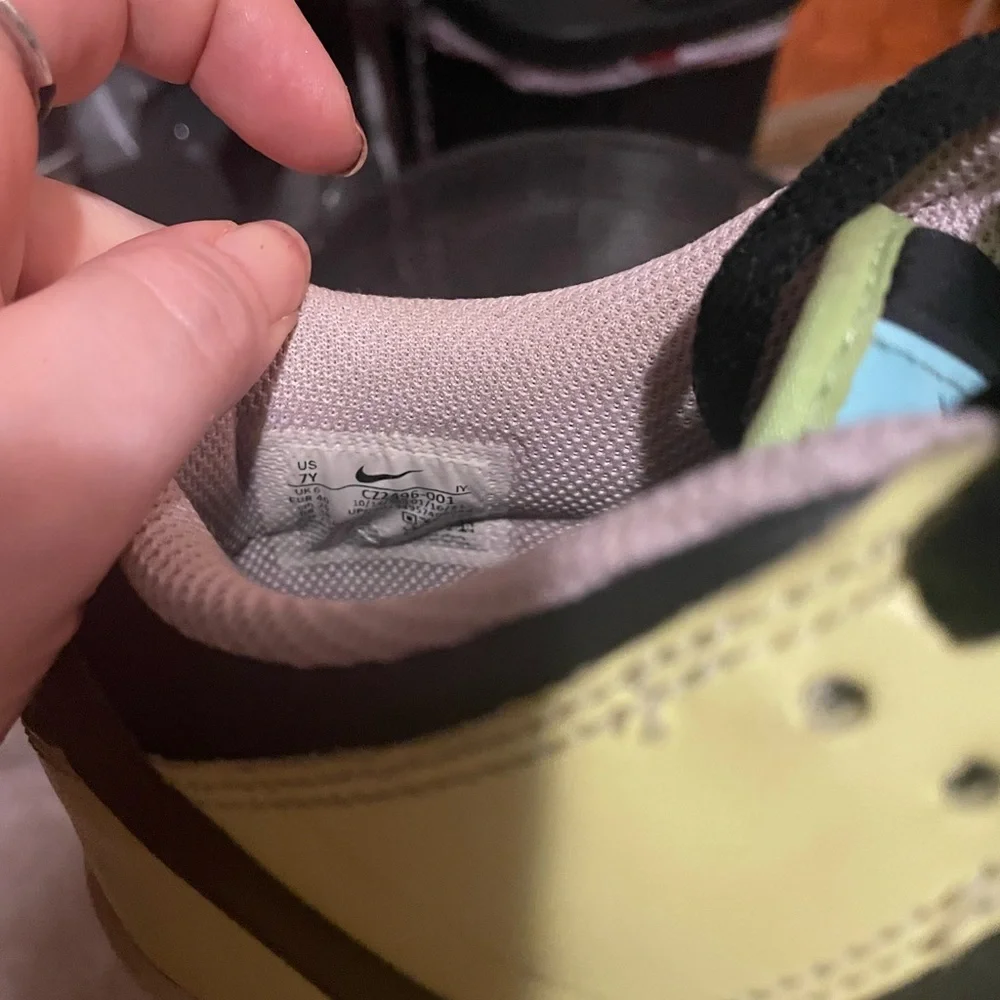 Nike Black and Pastel Sneakers